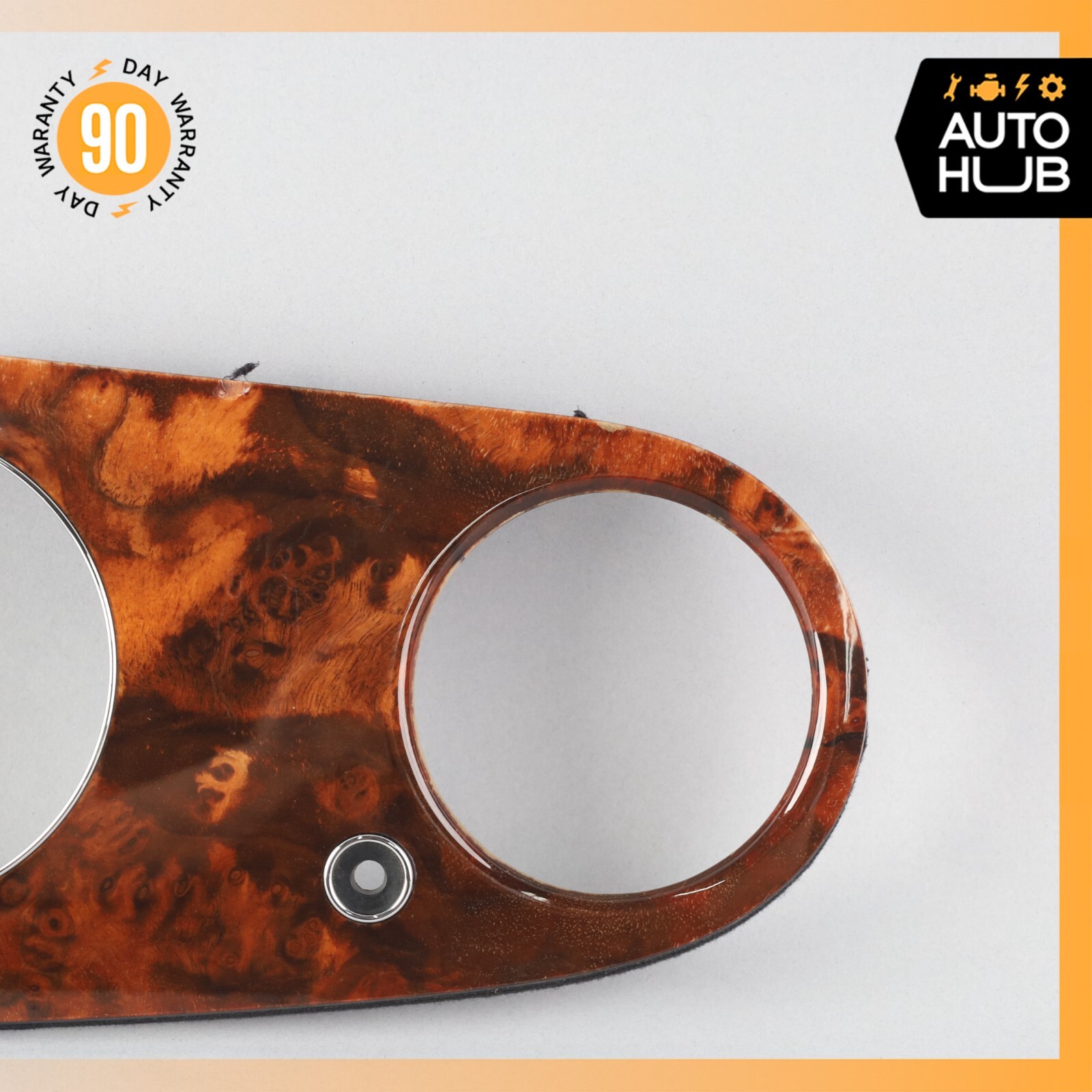 03-13 Bentley Continental GTC GT Dash Panel Speedometer Bezel Trim Wood OEM 62k