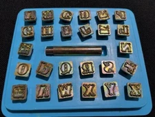 Tandy Leather Craftool� 1/2" (13 mm) Standard Alphabet Set 8130-00