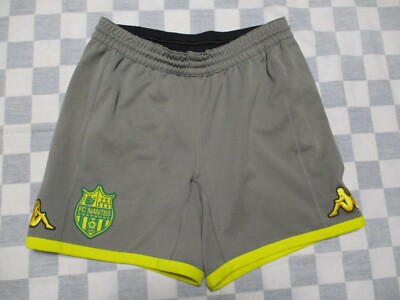 Short F.C NANTES vintage DA ROCHA n°8 KAPPA gris football