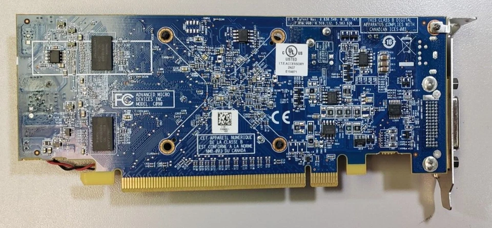 Graphics Card ATI Radeon HD 6350 Low Profile 512MB PCI-E ATI-102-C09003 - Image 2 of 2