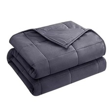 yescool Weighted Blanket for Adults 20 lbs, 60  x 80  , Grey Cooling Heavy