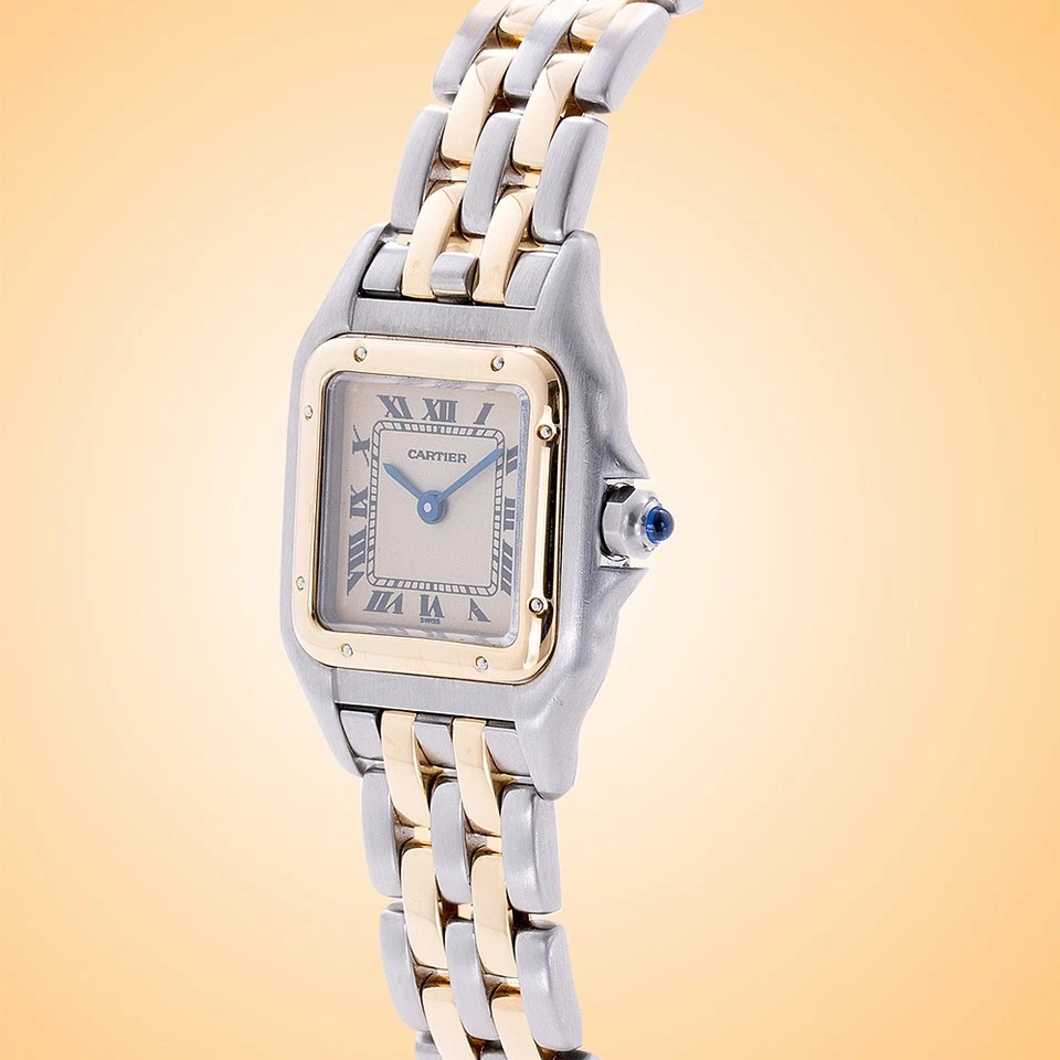 Cartier Panthère Small Size Quartz Yellow Gold / Steel Ladies Watch W25029B6 - Image 4 of 4