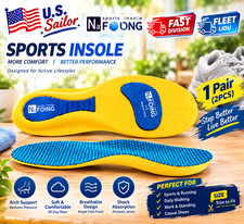 Orthopedic Insoles Arch Support Shock Absorbing Shoe Inserts Men Women