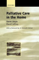 Palliative Care In The Home Derek Doyle (U. A.) Taschenbuch Englisch 2000