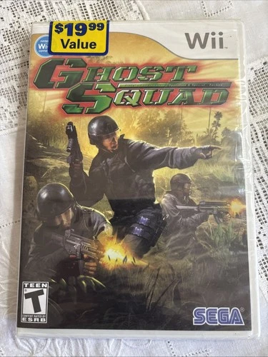 New Ghost Squad (Nintendo Wii, 2007) Sealed
