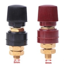 6mm 8mm Brass Battery Terminal Stud Remote Power Junction Post Connector Kit