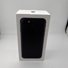 Apple Iphone 7 32gb black empty Box Only NO PHONE AND NO ACCESSORIES