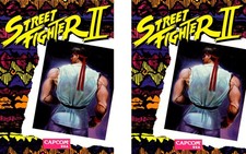 Street Fighter 2 arcade side art graphics set
