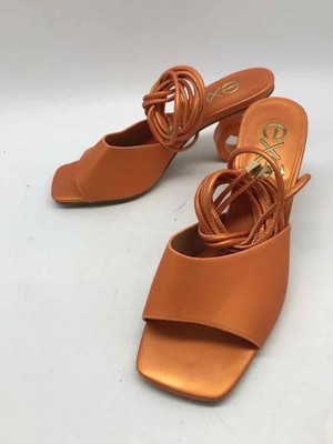 Exe Orange Size 36 Strappy Heels