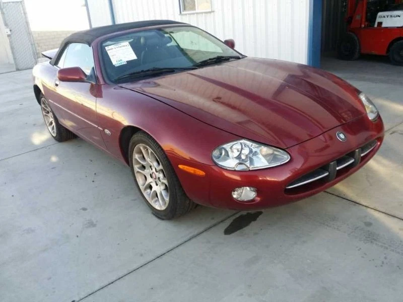 01 Jaguar XK8 OEM Interior de Fábrica Freno de Mano de Emergencia Pierna Cuero Foto 4 de 4