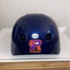 Casco classico blu scuro ProRider per bici e skate (gioventù L/XL)