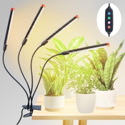 Grow Lights for Indoor Plants, Seed Starting, Bonsai, 4/8/12/16/20H Timer,  36 Wa | eBay