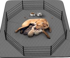 Washable Puppy Dog Pee Pad, 2Pack 34 X52 Waterproof Whelping Training Pet Mat