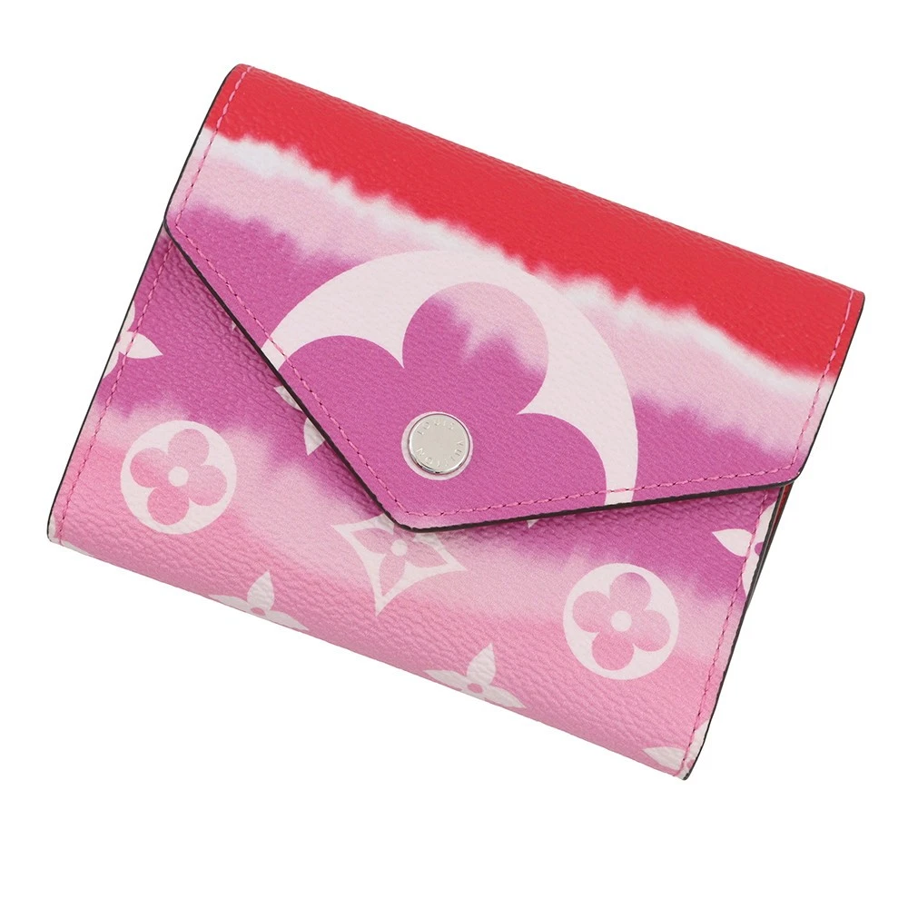 Vuitton — LOUIS VUITTON Portefeuille Victorine Monogram / Monogram / Giant / LV Escale...