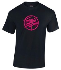Camiseta Top Of The Pops Para Hombres Divertida Diseño de Música Retro Banda Músico Clásica