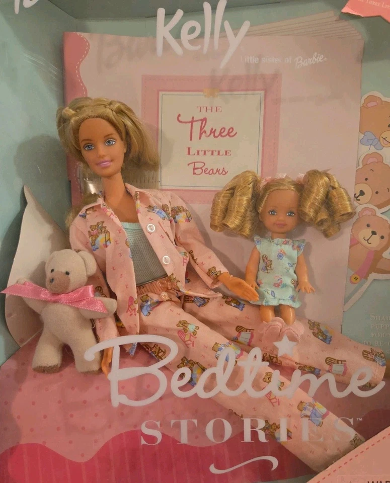 Barbie & Kelly Bedtime Stories Toys 'R Us 2000 exclusivo juego de regalo 29426 en caja original Foto 3 de 4