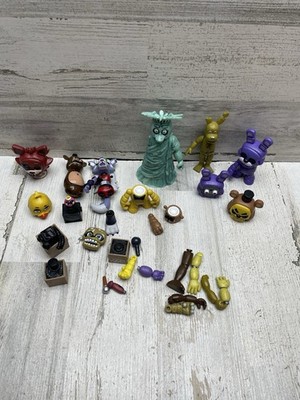 FNAF Five Nights At Freddys Action Figures Funko Lot Incomplete For Parts