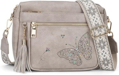 Crossbody Bags for Women Trendy Leather Crossbody Purse Shoulder Handbags Bu