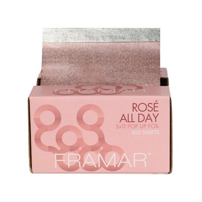 Framar Pop Up Foil Rose All Day   500 vorgeschnittene Alufolien 13×28 cm