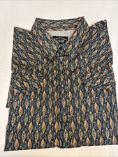 Gibson Trading Co. Men  s XL Western Snap Up Shirt Cowboy Country Workwear