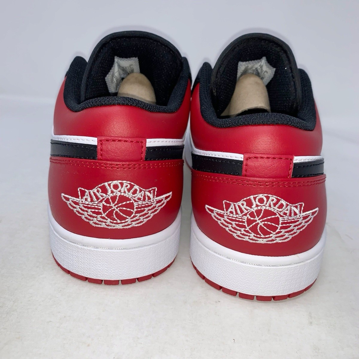Air NIKE AIR JORDAN1 BREDTOE US13 31cm つま赤 Jordan 1 Low “Bred