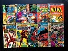 Mixed Comic Book Lot of 10 Marvel Comics Amazing Spider-Man, Daredevil, Nova