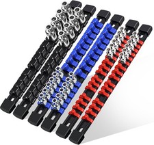 6pcs Socket Organizer Rail Set Heavy Duty Tool Box Socket Storage Rack 6pcs Socket Organizer Rail Set Heavy Duty Tool Box Socket Storage Rack