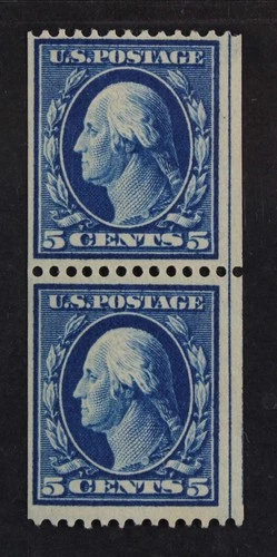 CKStamps: US Stamps Collection Scott#351 5c Washington Mint NH OG 21 1/2mm