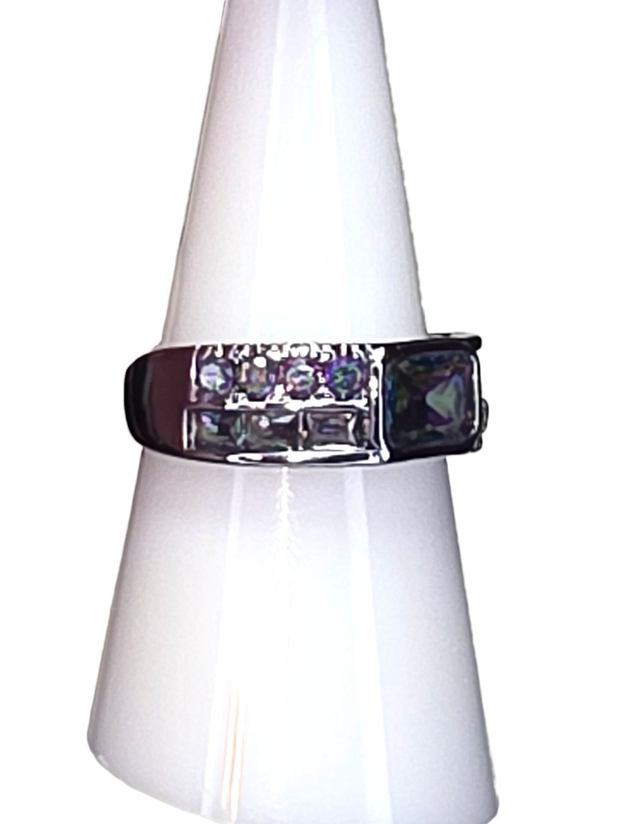 Bomb Party June 25 Bday Ring, RG92639, A Delicate Gaze-Sz 7