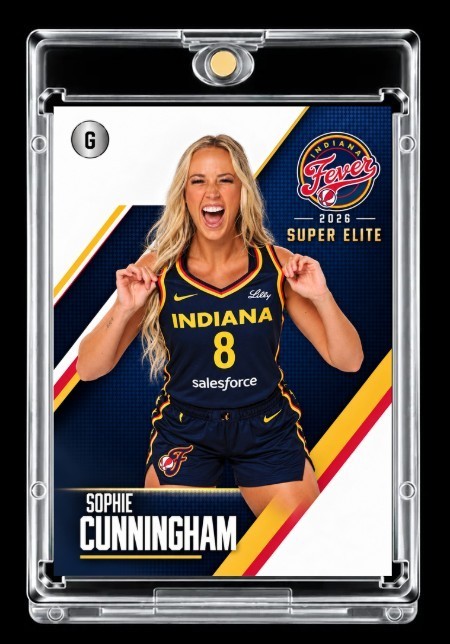 2026 Sophie Cunningham Future Stars WNBA Card #G-8 Super Elite Limited Edition