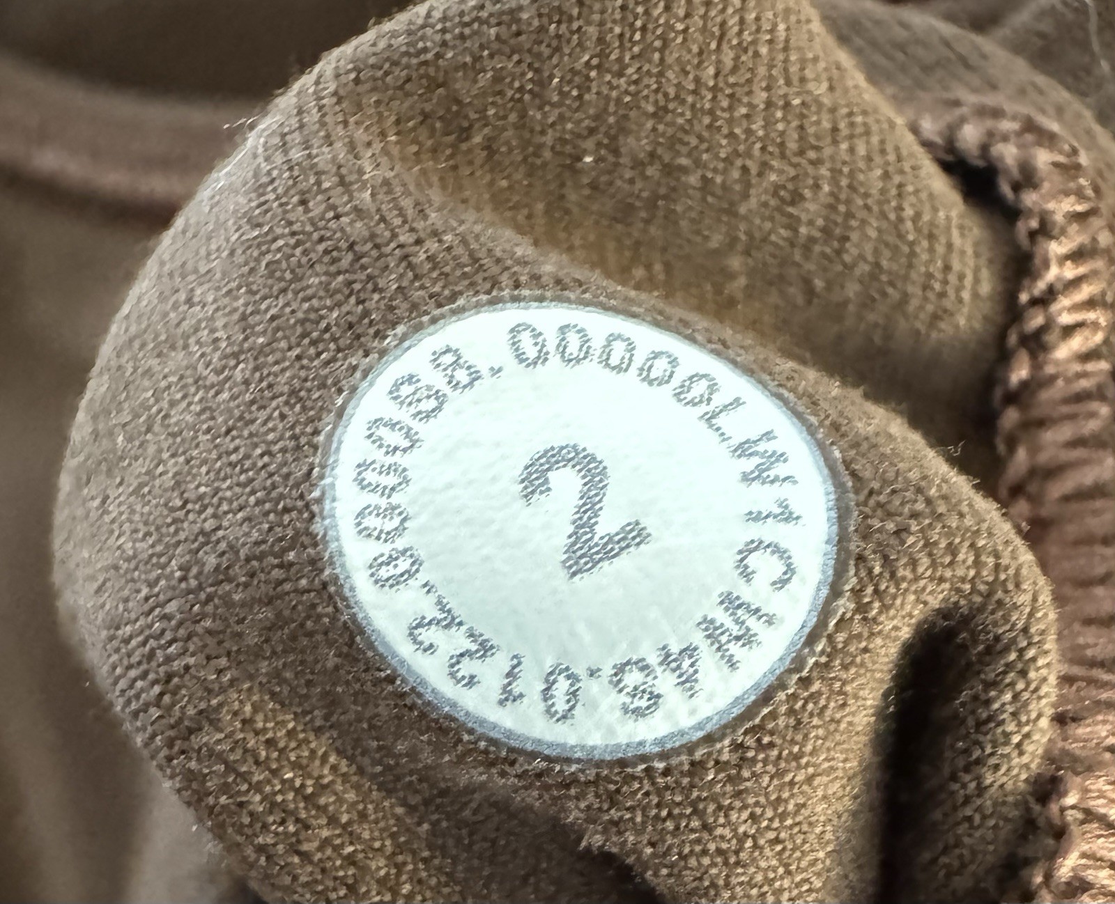 Lululemon Java Brown Align Cropped Tank Top Size 2 - image 5