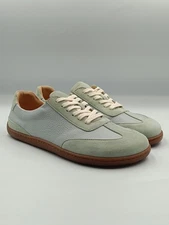 Barefoot ZOLI minimalist shoes in two heights grey mint blue 36