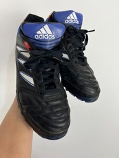 Vintage 90's Adidas World Cup Zidane Era Football Leather Boots US 11.5 UK 11