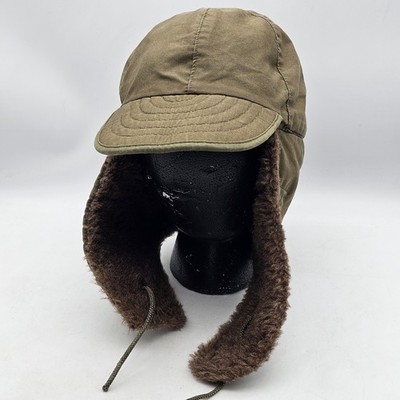 US Military M-1951 Korean War Era OD Pile Field Cap M51 Cold