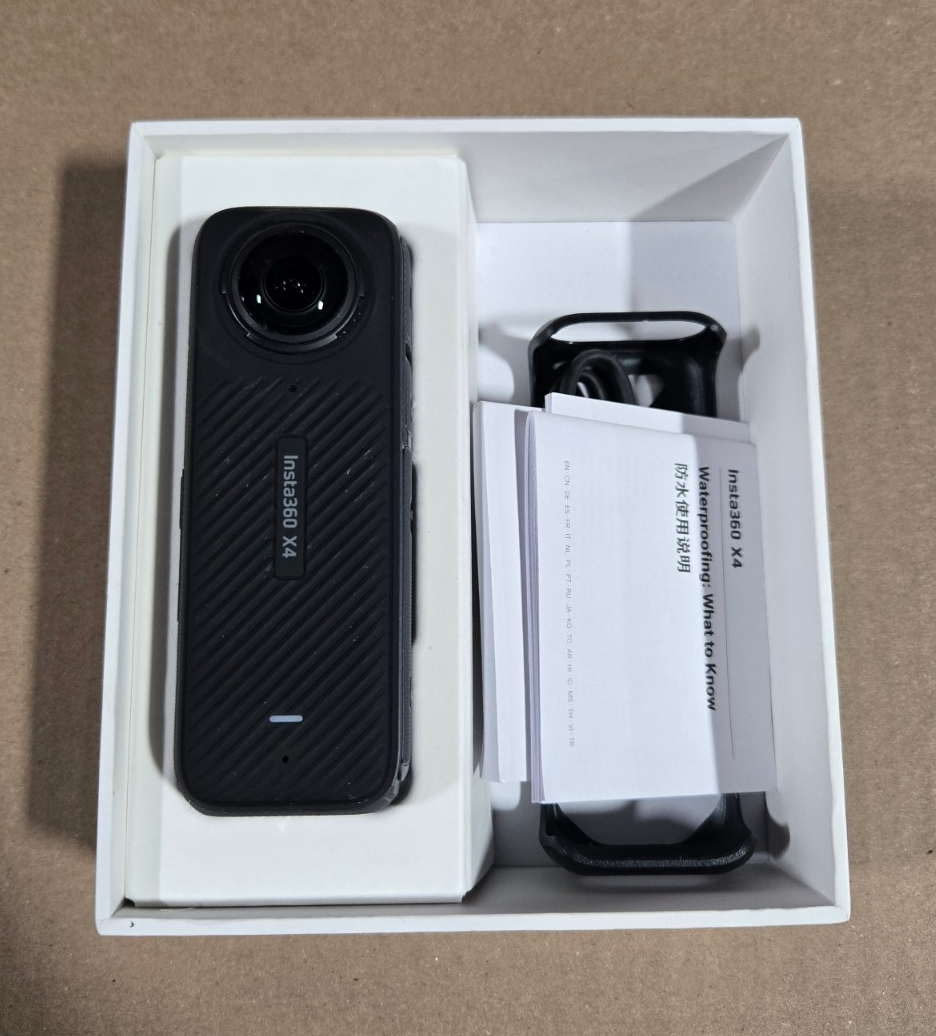 Insta360 X4 8K 360 Action Camera – Open Box – Excellent Condition