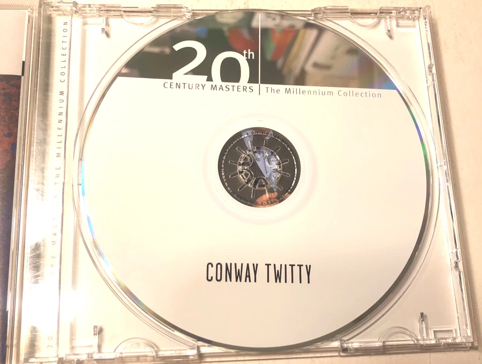 Conway Twitty The Millennium Collection 20th Century Masters The Best of CD - Image 3 of 4