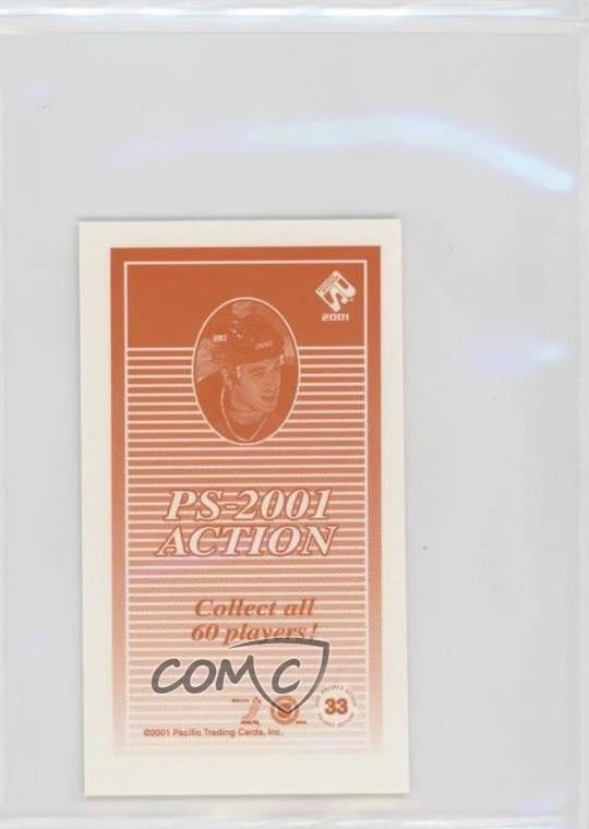 2000-01 Pacific Private Stock PS-2001 Minis Action Scott Gomez #33 - Image 2 of 2