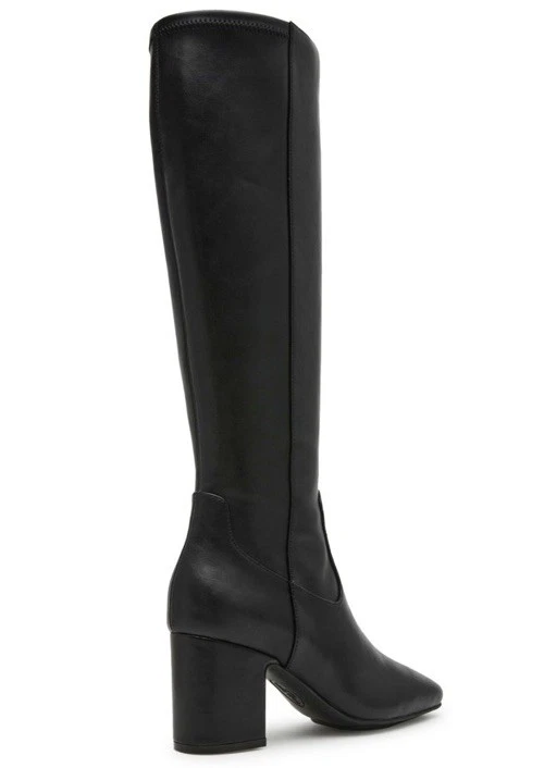 Botas de vestir Anne Klein para mujer Toronto punta cuadrada hasta la rodilla 8,5 M negras Foto 3 de 4