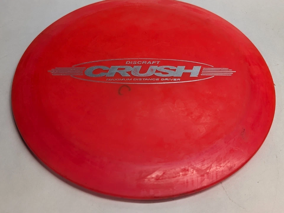 Discraft Z Crush Distance Driver 169g PFN Disc Golf Barstamp Red - Image 2 of 4