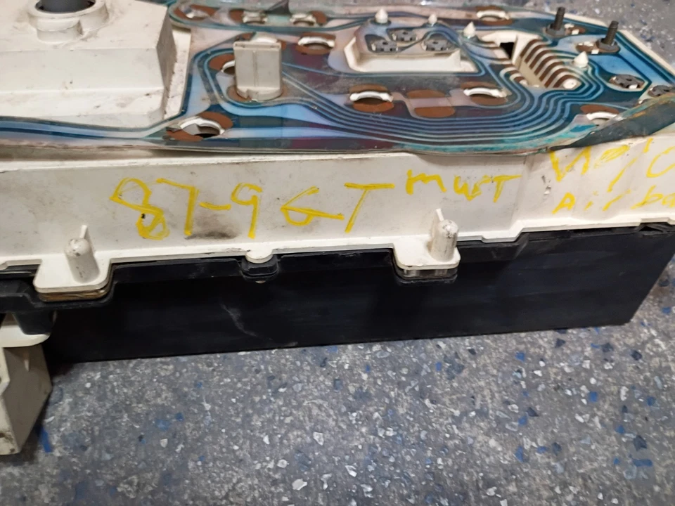 Ford Mustang 1987-1990 140 mph Instrument Cluster Foto 4 de 4