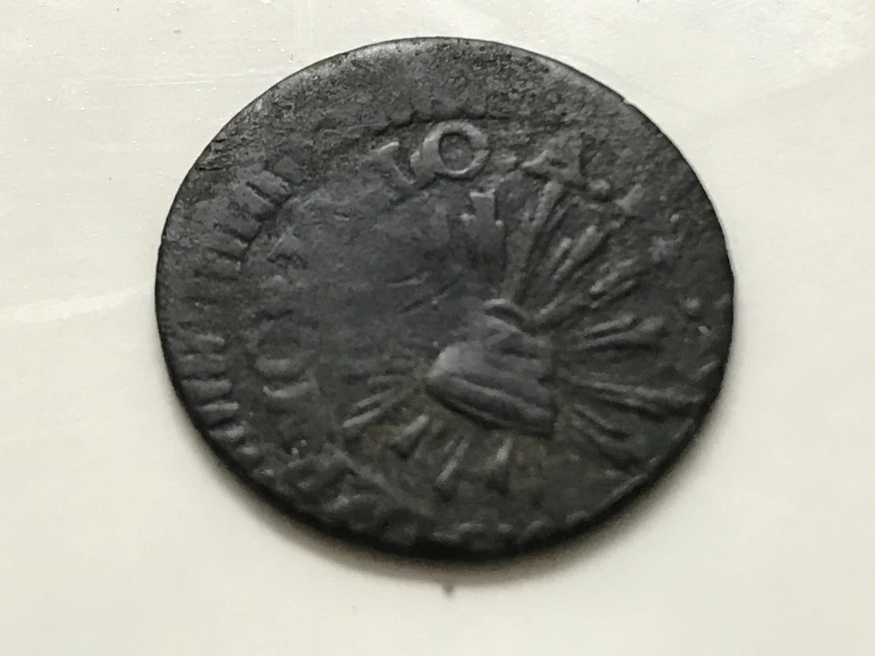Mexico Sonora 1831/36 1/4 Real Copper Nice Rare #p - Image 1 of 2