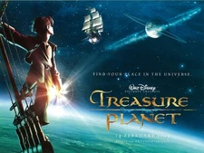 Treasure Planet movie poster : Walt Disney - 12 x 16 inches - Treasure Island