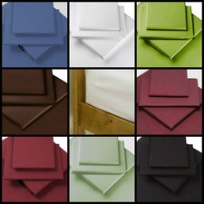40cms (16") EXTRA DEEP FITTED SHEETS SINGLE,DOUBLE, KING, SUPER SIZE BEDDING 