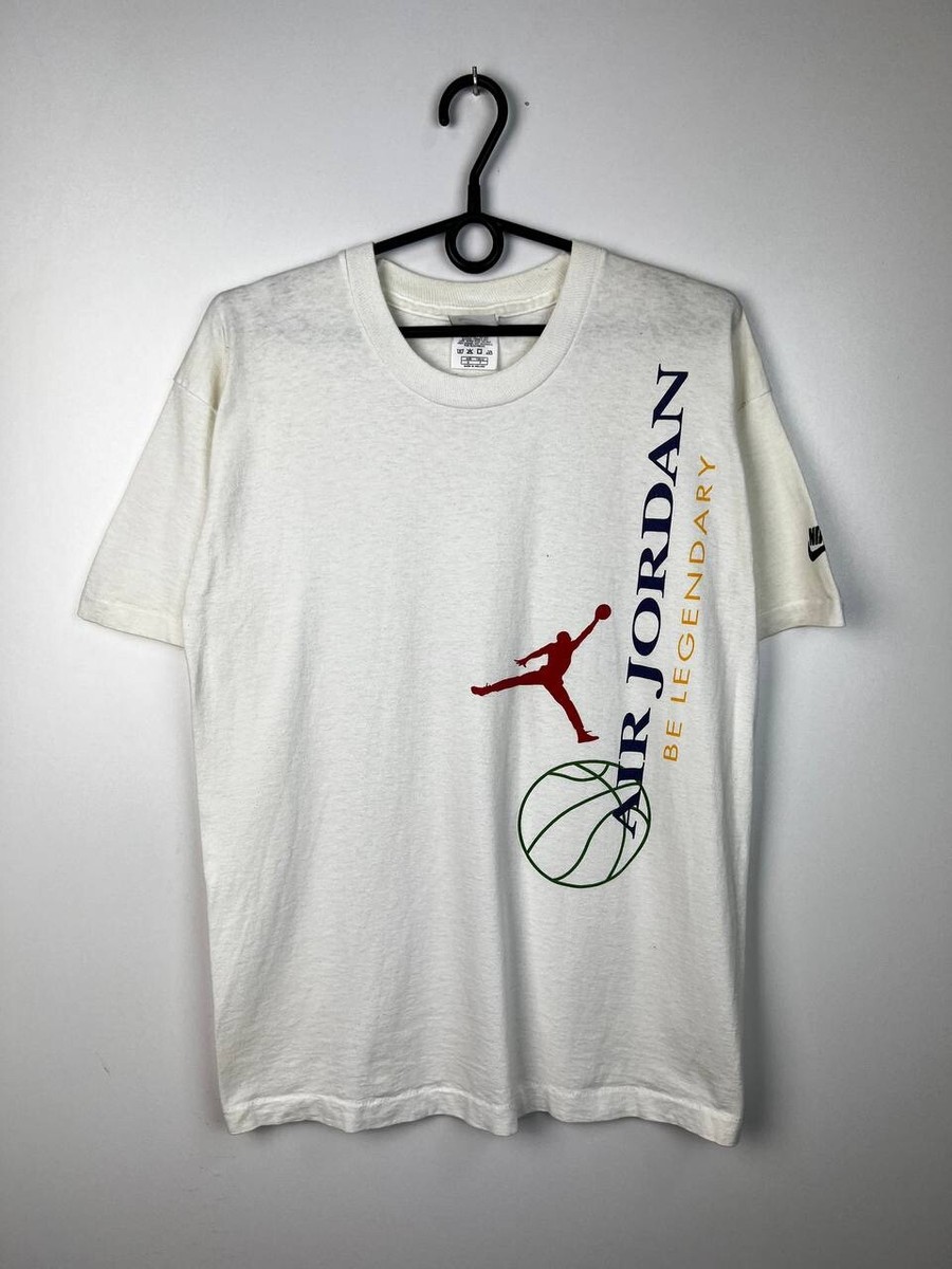 Air Jordan be legendary 90s streetwear vintage t-shirts size S | eBay