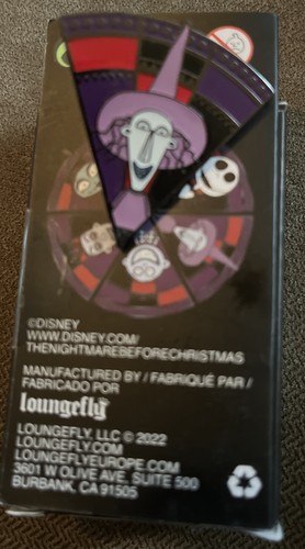 Loungefly Nightmare Before Christmas Wheel  Blind Box pin-Barrel - Picture 1 of 4