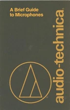 1980 Audio Technica Dealer Guide Microphones Booklet Stow Ohio HiFi Audiophile 