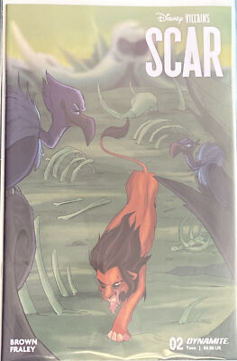 Disney Villains Narbe (2023 Dynamit) #2F Limitierte 1:10 Variante Abdeckung