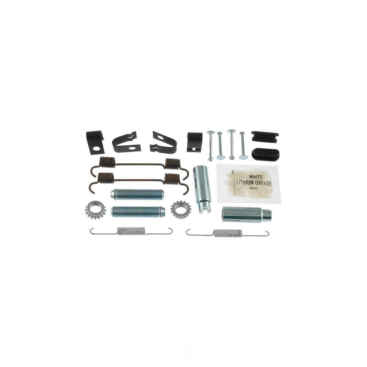Carlson 17468 Small Parking Brake Hardware Kit - Replacement Springs, Pins & Clips
