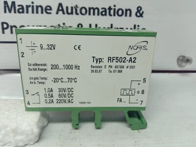 Noris RF502-A2 Limit Stop Relay