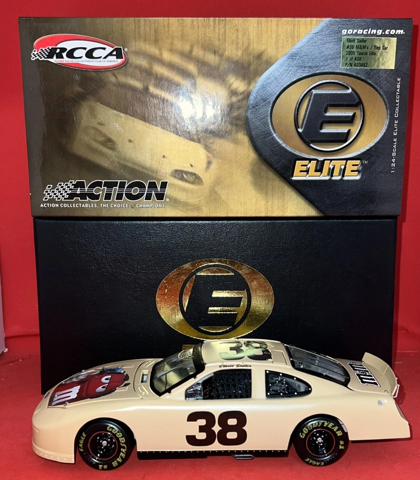 Action Elite 2005 Elliot Sadler #38 1/24 M&M prueba Ford Taurus 1 de 408 nuevo # 257 Foto 4 de 4